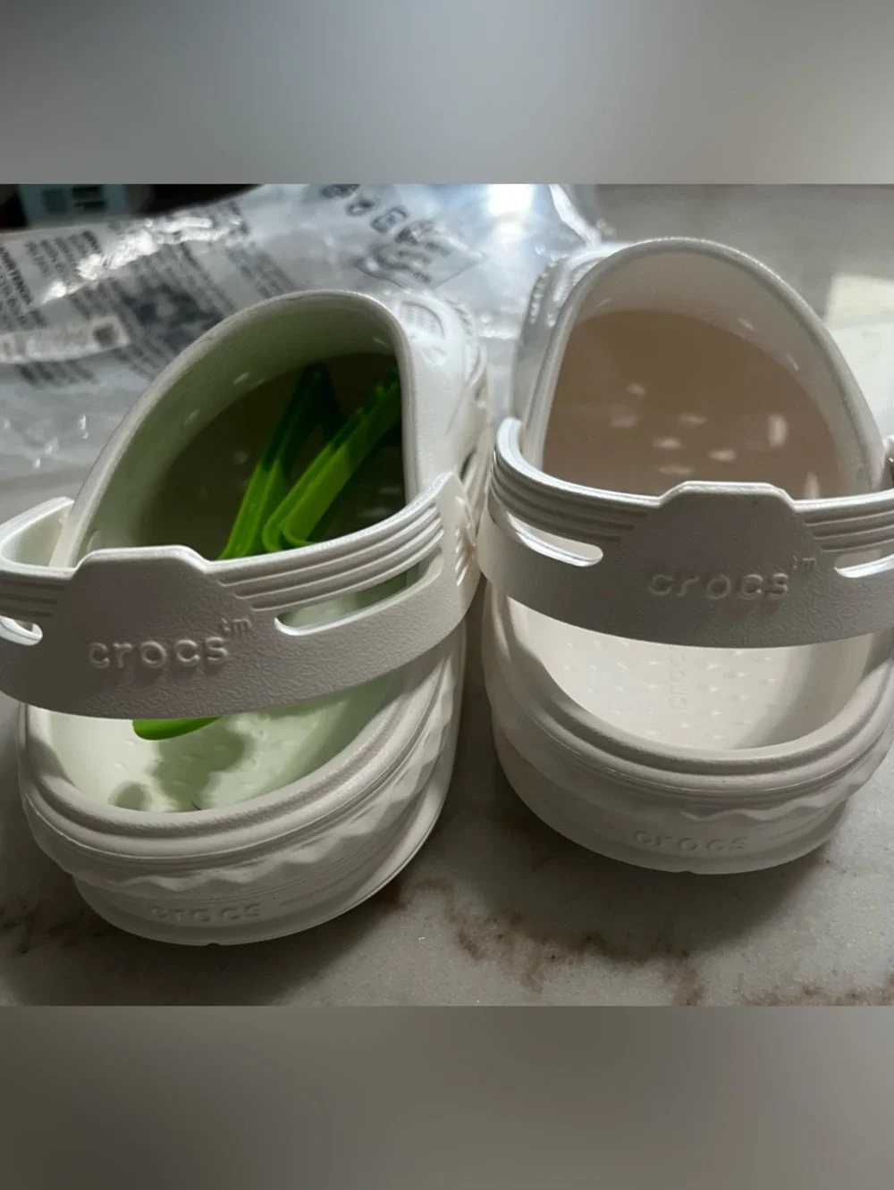 Crocs Off Grid UNISEX Clog White Mens Size 8 Women’s Size 10 - Picture 9 of 14